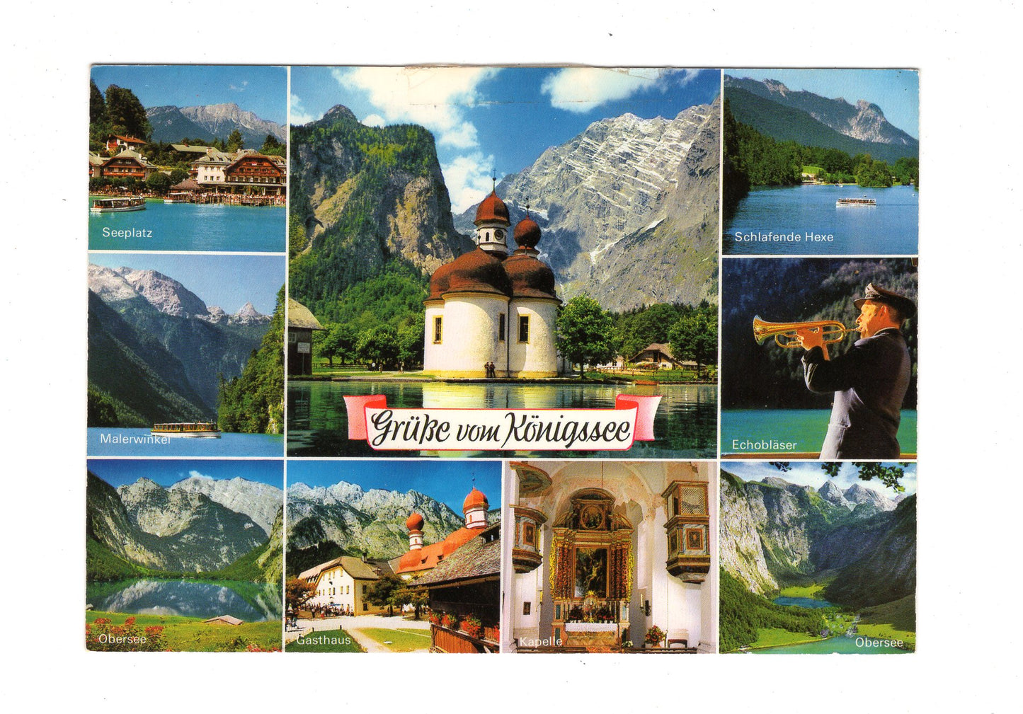 Ansichtskarte Grüße vom Königssee / G1-60