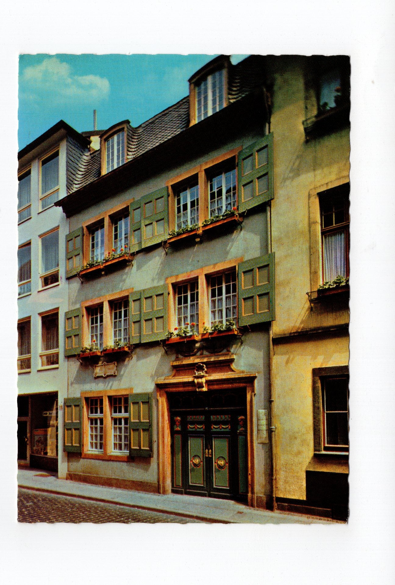 Ansichtskarte Bonn am Rhein / Beethovens Geburtshaus
