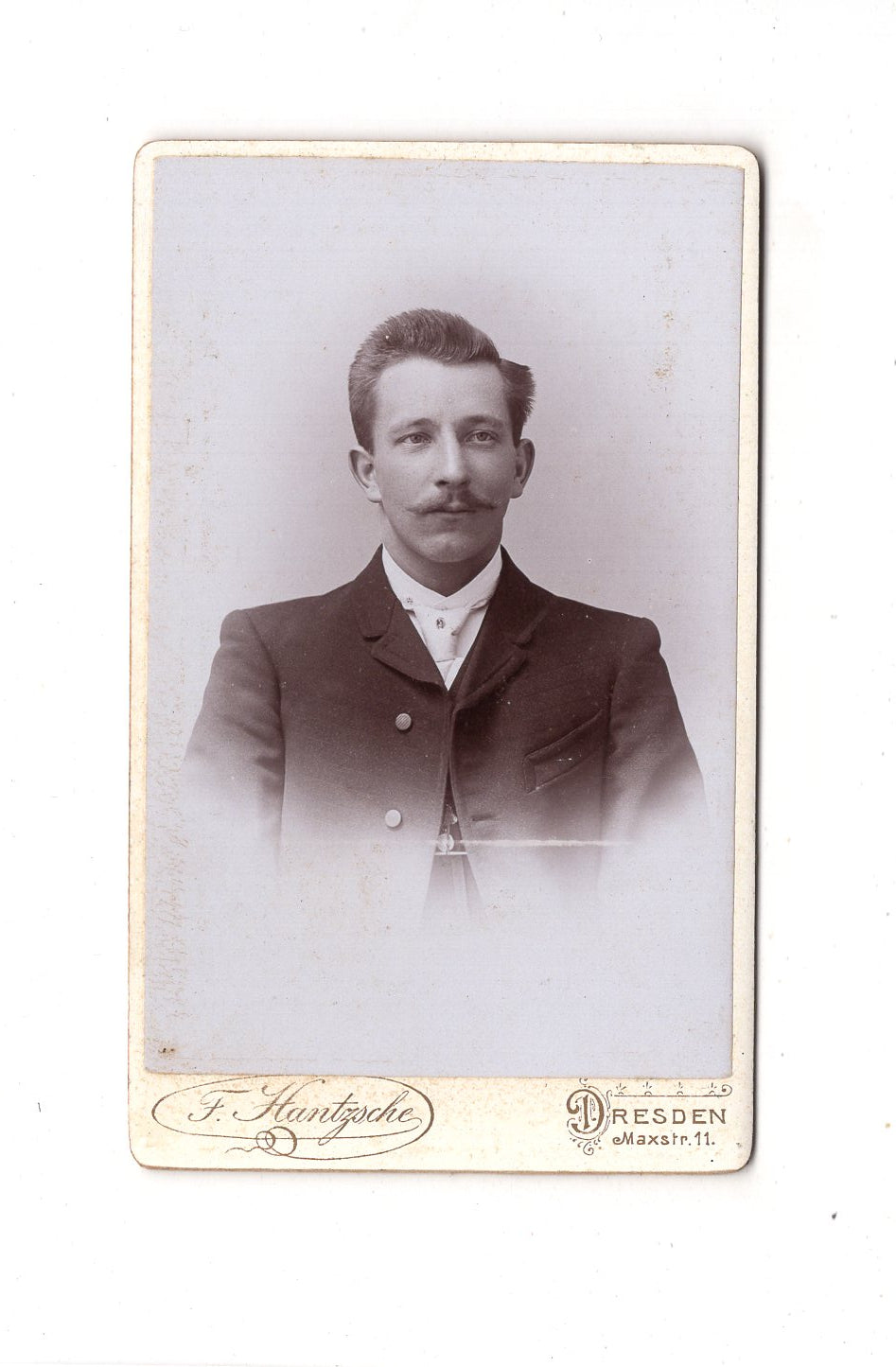 Fotografie Herrenportrait - Dresden 1890er / CDV C1-23