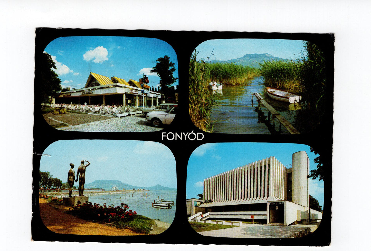 Ansichtskarte Fonyod / Ungarn