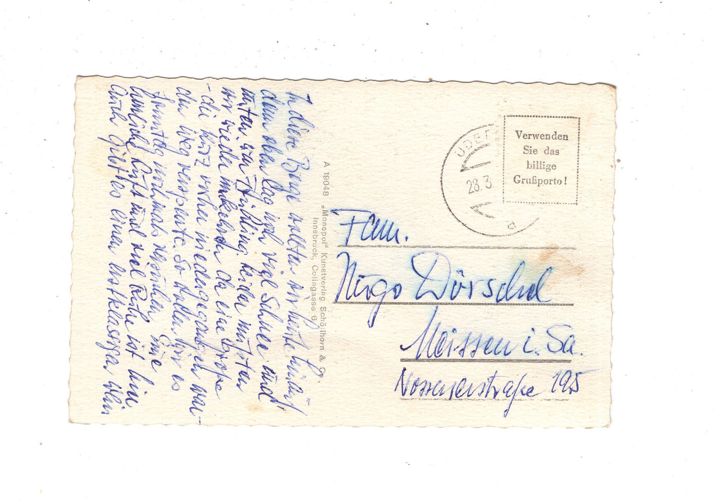 Ansichtskarte Mayrhofen / Zillertal / Tirol / Österreich / N1-66