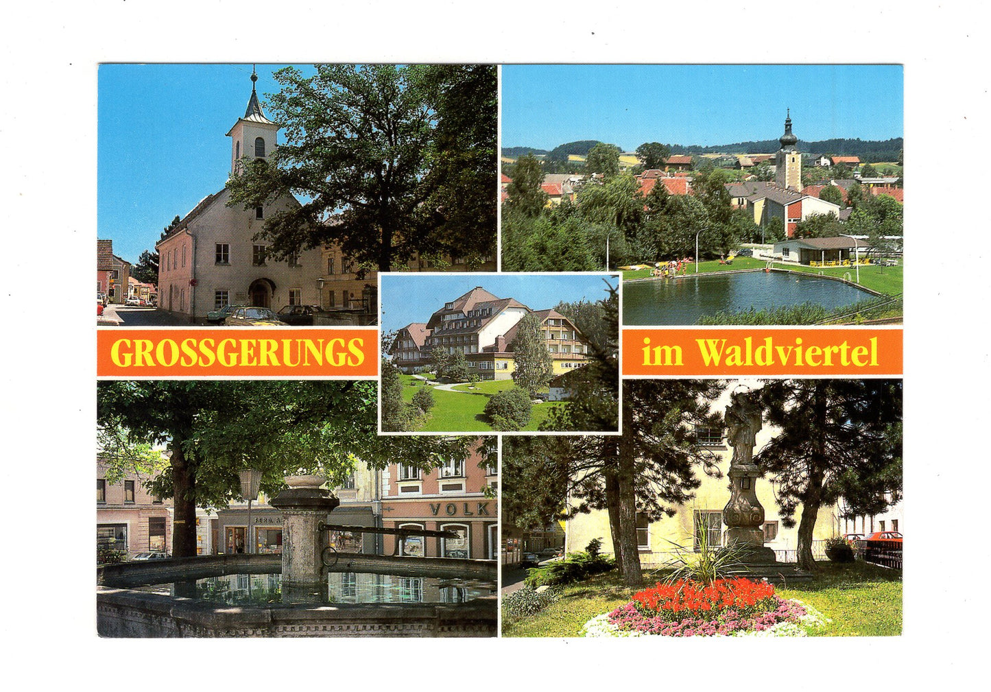 Ansichtskarte Großgerungs im Waldviertel / Niederösterreich / Österreich