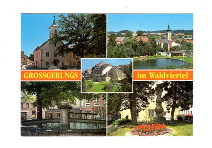 Ansichtskarte Großgerungs im Waldviertel / Niederösterreich / Österreich