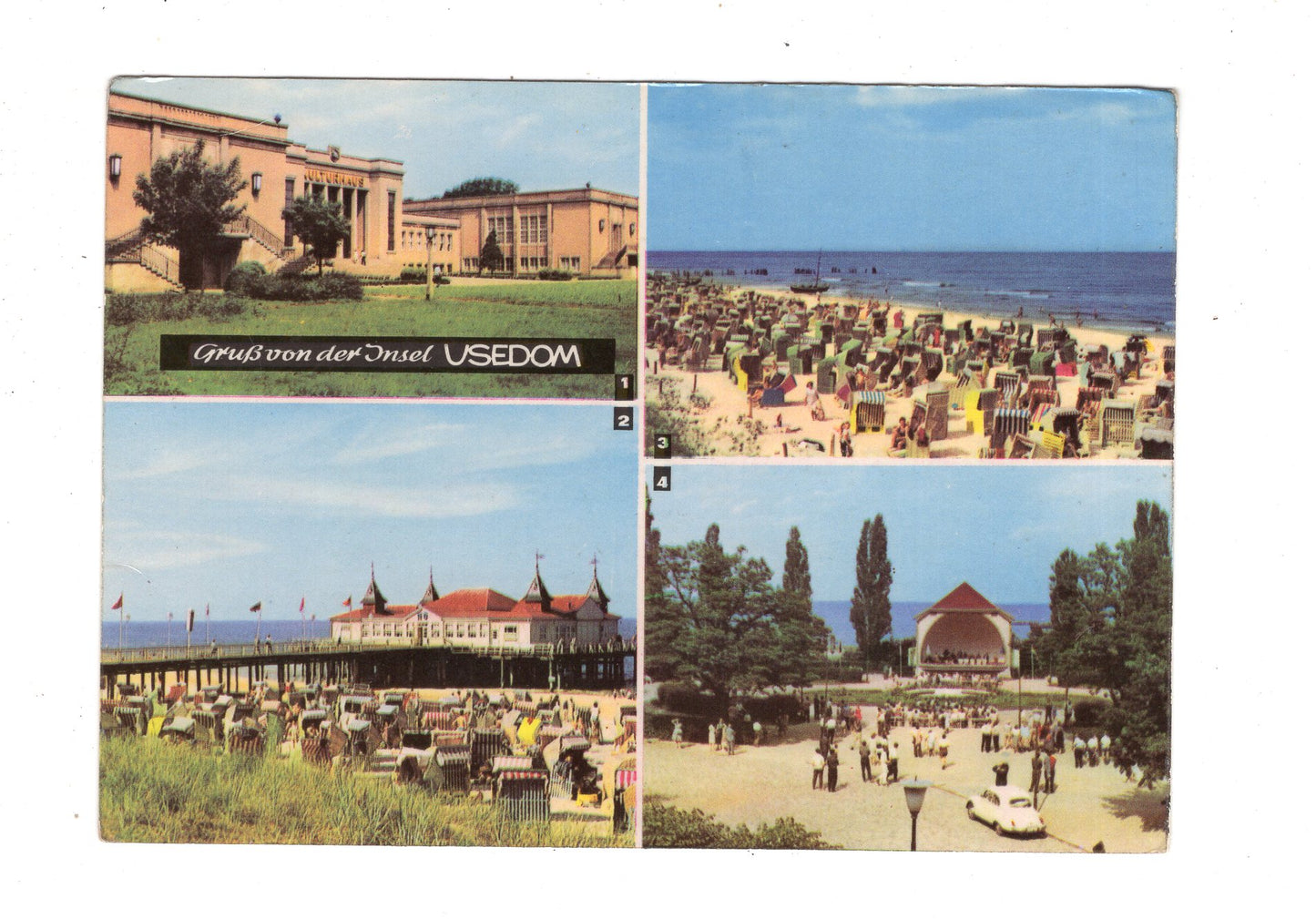 Ansichtskarte Insel Usedom / Zinnowitz / Seebad Ahlbeck +++ / L1-67