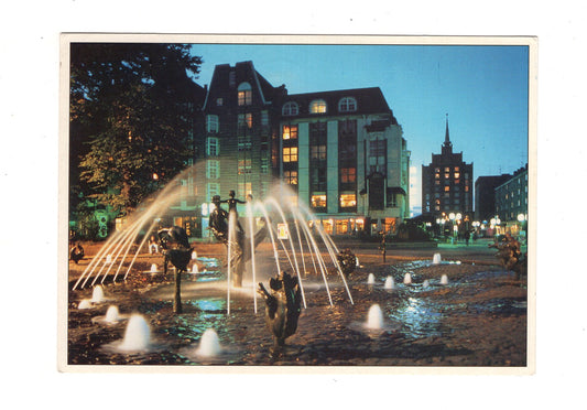 Ansichtskarte Hansestadt Rostock / Universitätsplatz