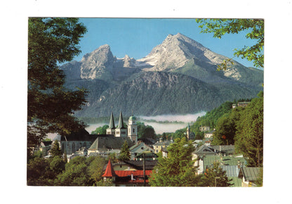 Ansichtskarte Berchtesgaden mit Watzmann