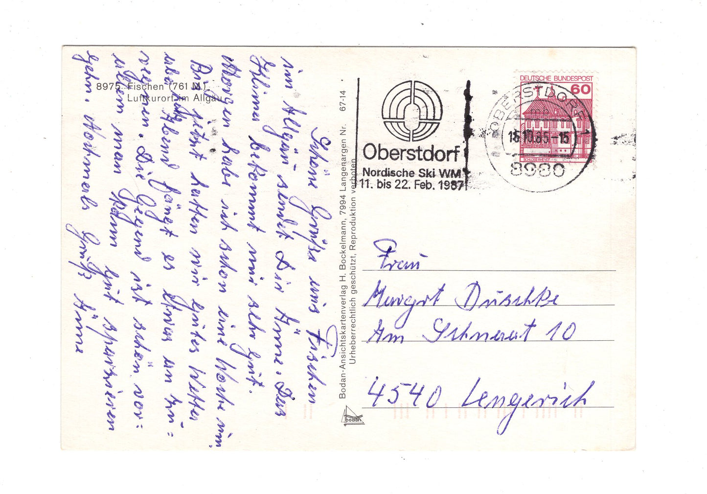 Ansichtskarte Fischen im Allgäu / H1-56