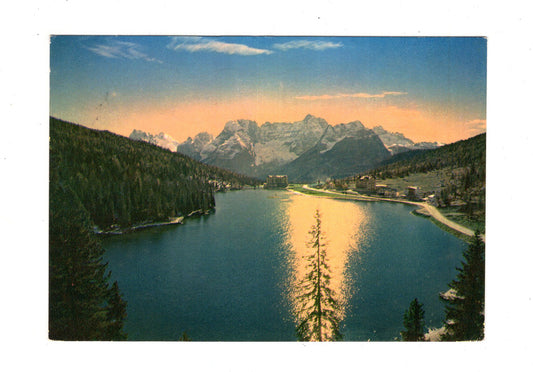 Ansichtskarte Lago di Misurina / Italien