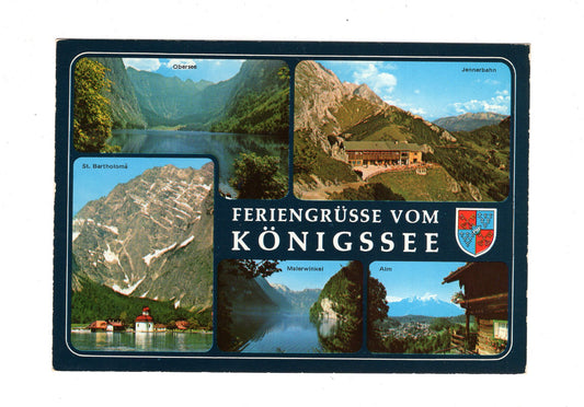 Ansichtskarte Feriengrüße vom Königssee / G1-60