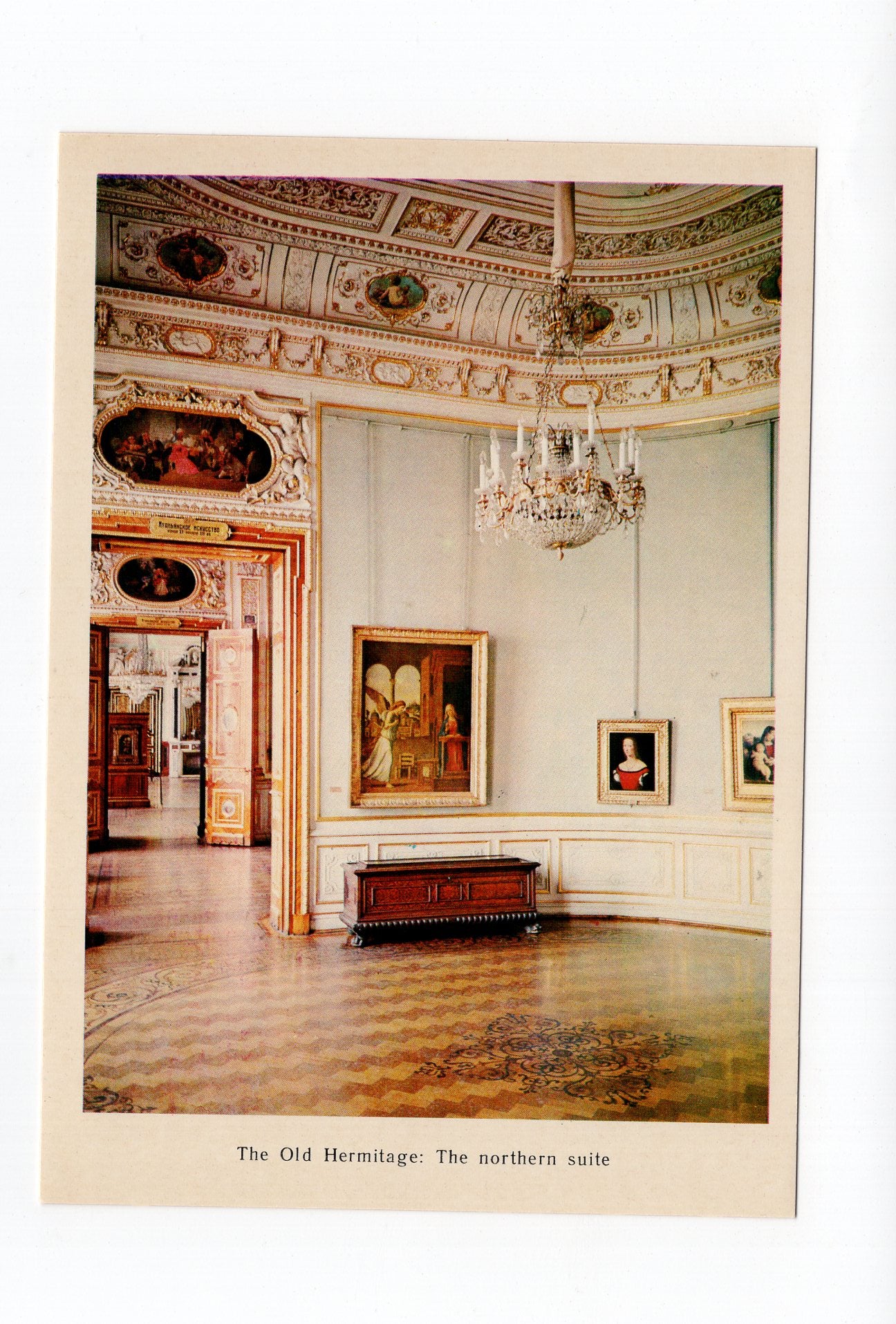 Ansichtskarte Leningrad / The Old Hermitage / Russland