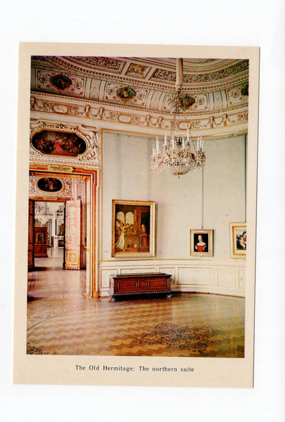 Ansichtskarte Leningrad / The Old Hermitage / Russland