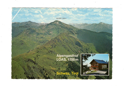 Ansichtskarte Alpengasthof Loas / Schwaz / Tirol / Österreich