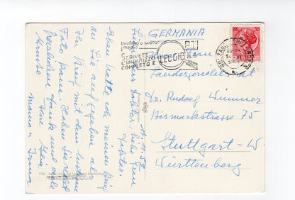 Ansichtskarte Dolomiten / Seiser Alpe mit Langkofel / Südtirol / Italien