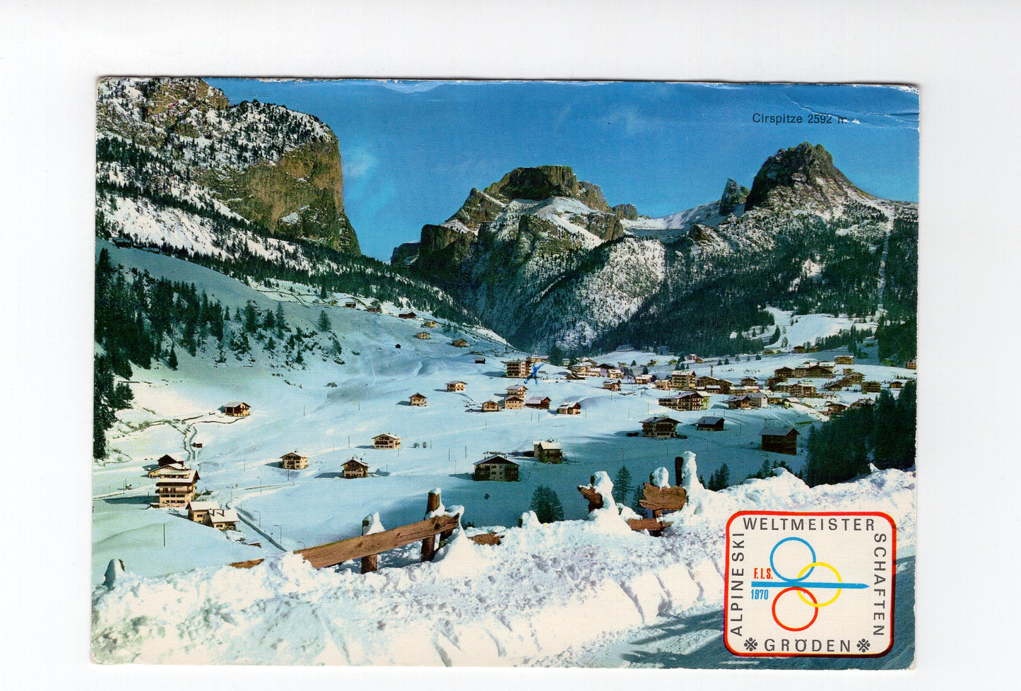 Ansichtskarte Wolkenstein im Grödental / Südtirol / Italien