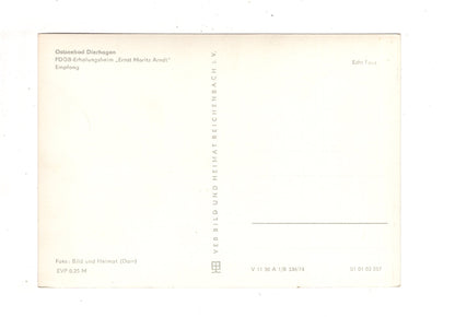 Ansichtskarte Ostseebad Dierhagen / FDGB-Erholungsheim Ernst-Moritz Arndt / J1-67