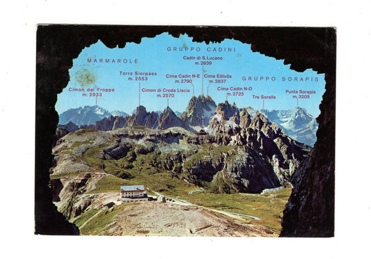 Ansichtskarte Dolomiten / Tre Crime / Italien