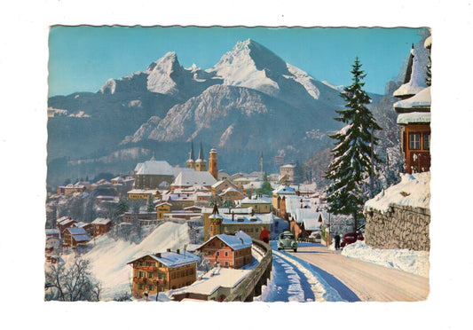 Ansichtskarte Berchtesgaden mit Watzmann