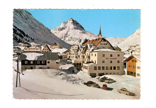 Ansichtskarte Galtür mit Hotel Fluchthorn / Tirol / Österreich / N1-66