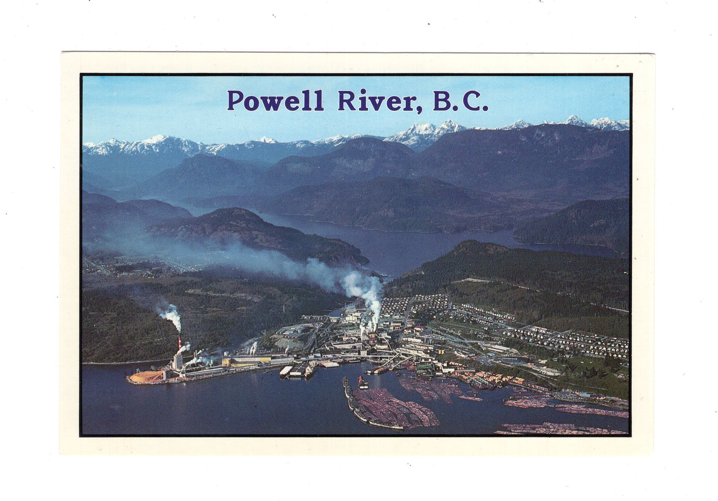 Ansichtskarte Powell River / British Columbia / Kanada