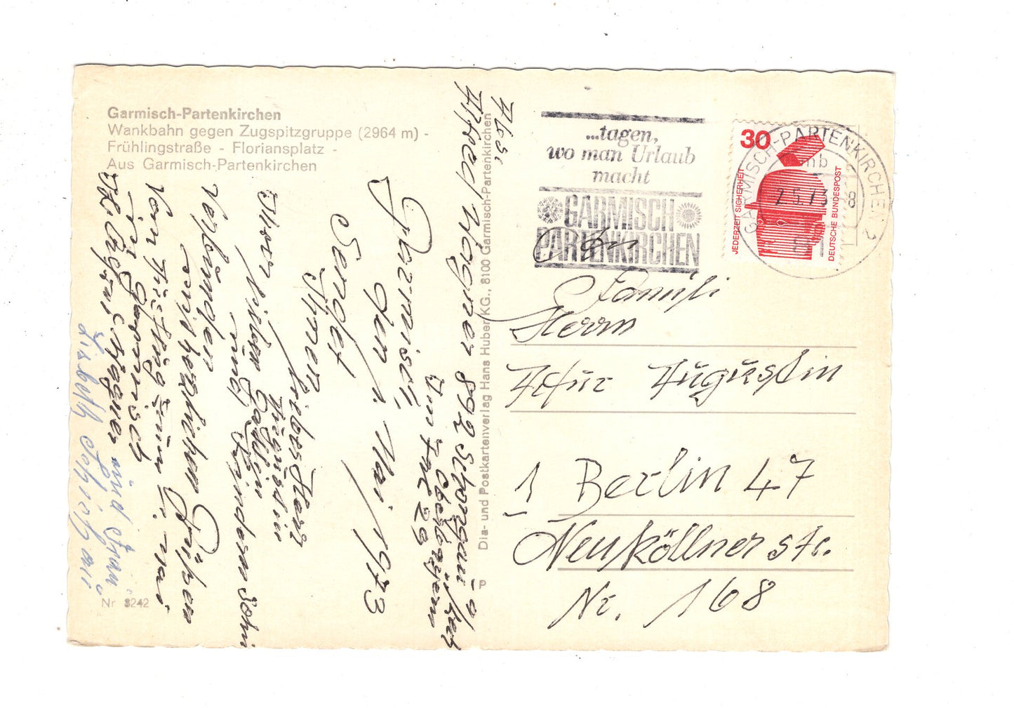 Ansichtskarte Garmisch-Partenkirchen / I1-69