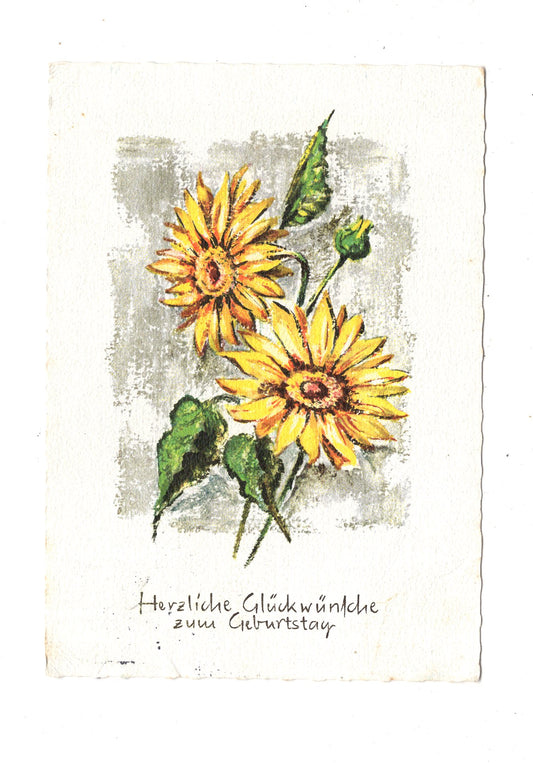 Ansichtskarte Glückwünsche / Glückwunsch zum Geburtstag / L1-58