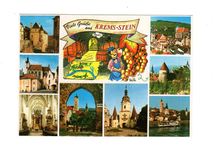 Ansichtskarte Krems an der Donau / Krems-Stein / Niederösterreich / Österreich