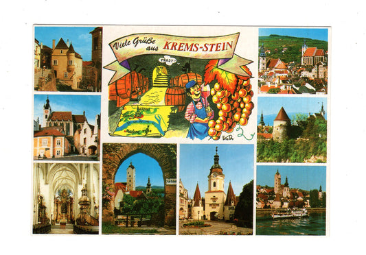 Ansichtskarte Krems an der Donau / Krems-Stein / Niederösterreich / Österreich