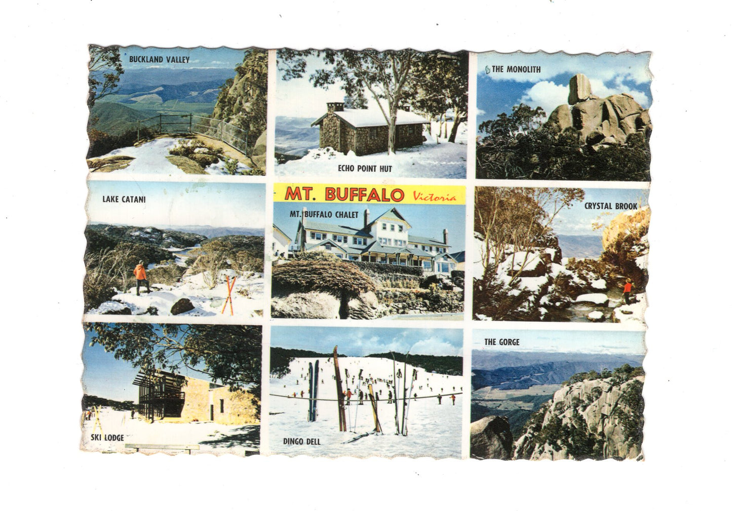 Ansichtskarte Mount Buffalo / Victoria / Australien