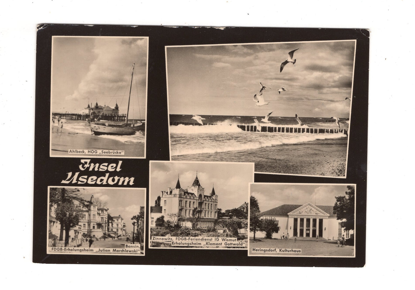 Ansichtskarte Insel Usedom / Heringsdorf / Zinnowitz +++ / L1-67