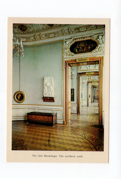 Ansichtskarte Leningrad / The Old Hermitage / Russland