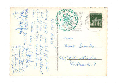 Ansichtskarte Das Echo vom Königssee / G1-60