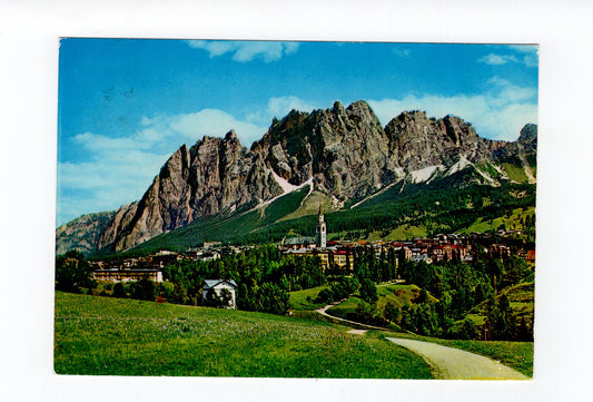 Ansichtskarte Dolomiten / Cortina / Pomagagnon / Italien