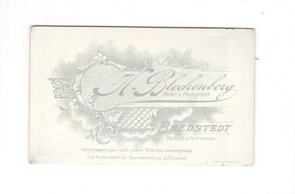 Fotografie Feine Dame - Bredstedt 1890er / CDV L1-26