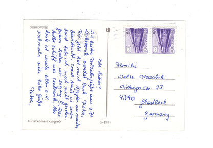 Ansichtskarte Dubrovnik / Kroatien / M1-70