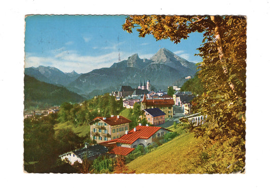 Ansichtskarte Berchtesgaden mit Watzmann