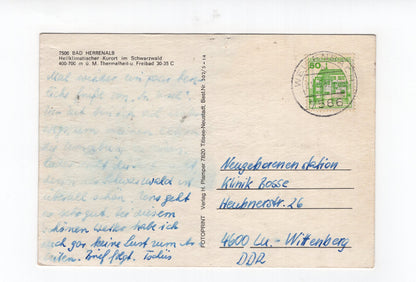 Ansichtskarte Bad Herrenalb im Schwarzwald