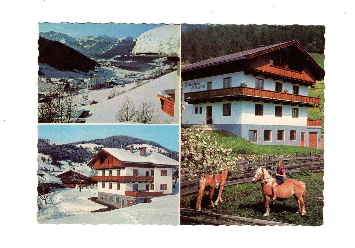 Ansichtskarte Ferienheim Talhof / Oberau-Wildschönau / Tirol / Österreich