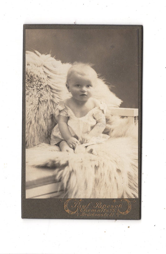 Fotografie Schönes Kinderbild / Baby - Chemnitz um 1910