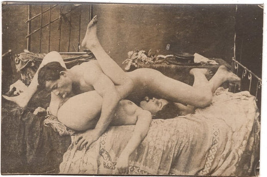 Fotografie Historisches Aktfoto / Erotik / Sex / I1-55