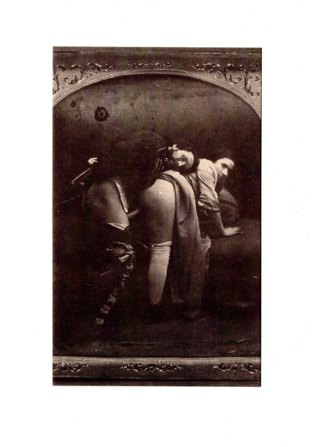 Ansichtskarte Akt / Erotik / Erotische Szene