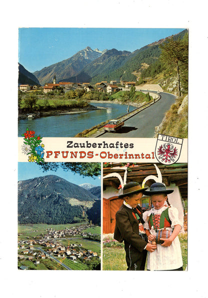 Ansichtskarte Pfunds / Oberinntal / Tirol / Österreich