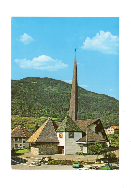 Ansichtskarte Neue Pfarrkirche Algund / Italien