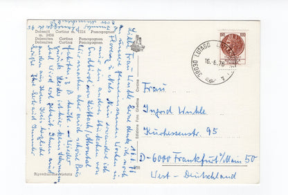 Ansichtskarte Dolomiten / Cortina / Pomagagnon / Italien