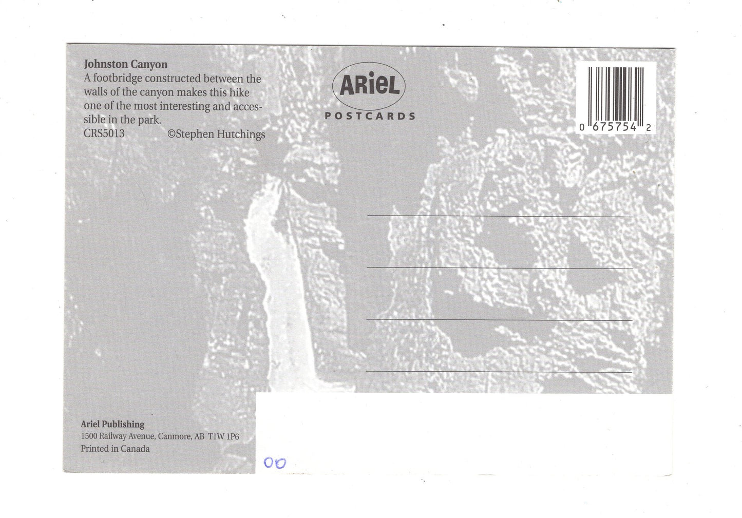 Ansichtskarte Johnston Canyon / Canadian Rockies / Kanada