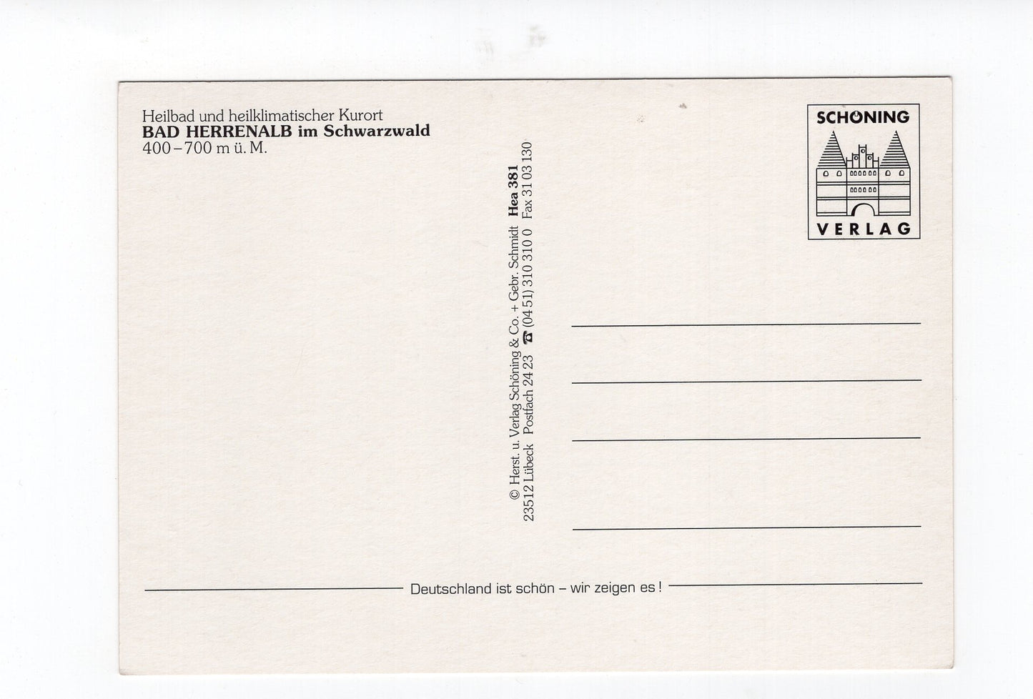 Ansichtskarte Bad Herrenalb im Schwarzwald / Kurpromenade +++