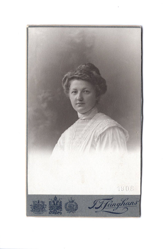 Fotografie Damenportrait - Marienbad 1908