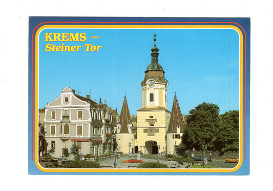 Ansichtskarte Krems an der Donau / Steiner Tor / Niederösterreich / Österreich