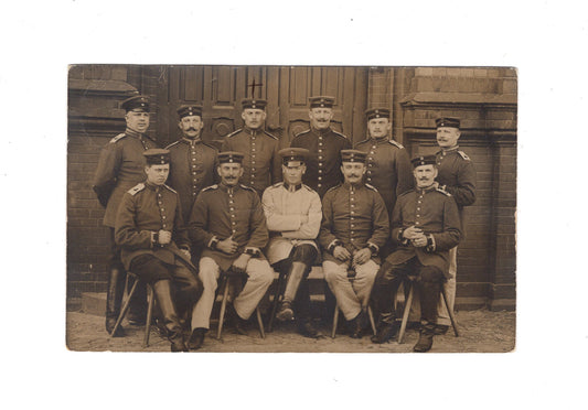 Ansichtskarte / Foto Gruppenbild Soldaten - Berlin 1914