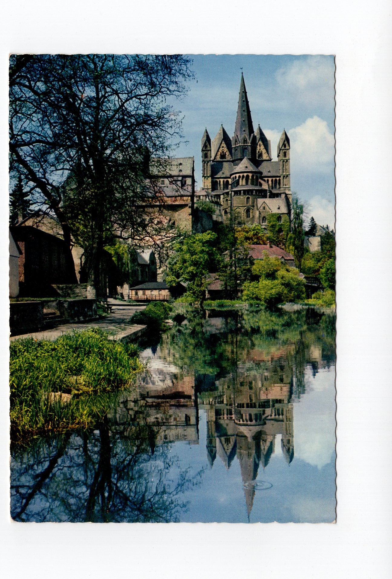 Ansichtskarte Limburg an der Lahn / Dom und Schloss