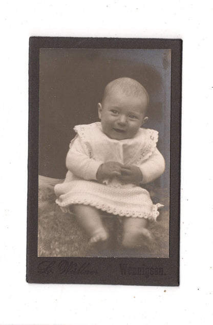 Fotografie Schönes Kinderbild / Baby - Wennigsen 1910er